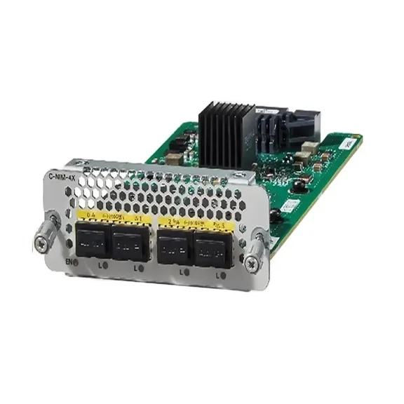 Cisco C-NIM-4X 4-Port 10Gbps Network Interface Module High-Speed Switch Expansion Module, New Sealed