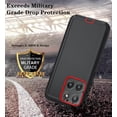 thumbnail image 4 of HCTian Phone Case for Motorola Moto Edge 5G 2025 Case, Heavy Duty Shockproof & Dropproof 3-Layer Cover Phone Case for Moto Edge 2025, 4 of 6
