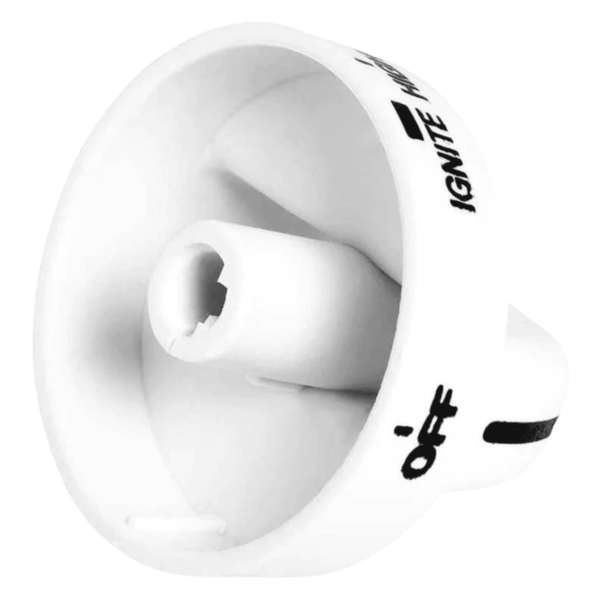 Scaroo 8273104 White Top Burner Knob Whirlpool Amana Gas Stove WP8273104  4-Pack