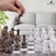 thumbnail image 3 of Juego de ajedrez Radicaln Marble Grey Oceanic para adultos 30 cm, 3 of 6