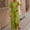 Green, variant on Summer Outfits for Women Cotton Linen 2 Piece Lounge Sets Short Sleeve Round Neck Tops Wide Leg Pants Tracksuits Green L