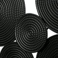 thumbnail image 5 of CosmoLiving by Cosmopolitan Black Metal Layered Disk Plate Wall Decor with Textured Circles, 5 of 14