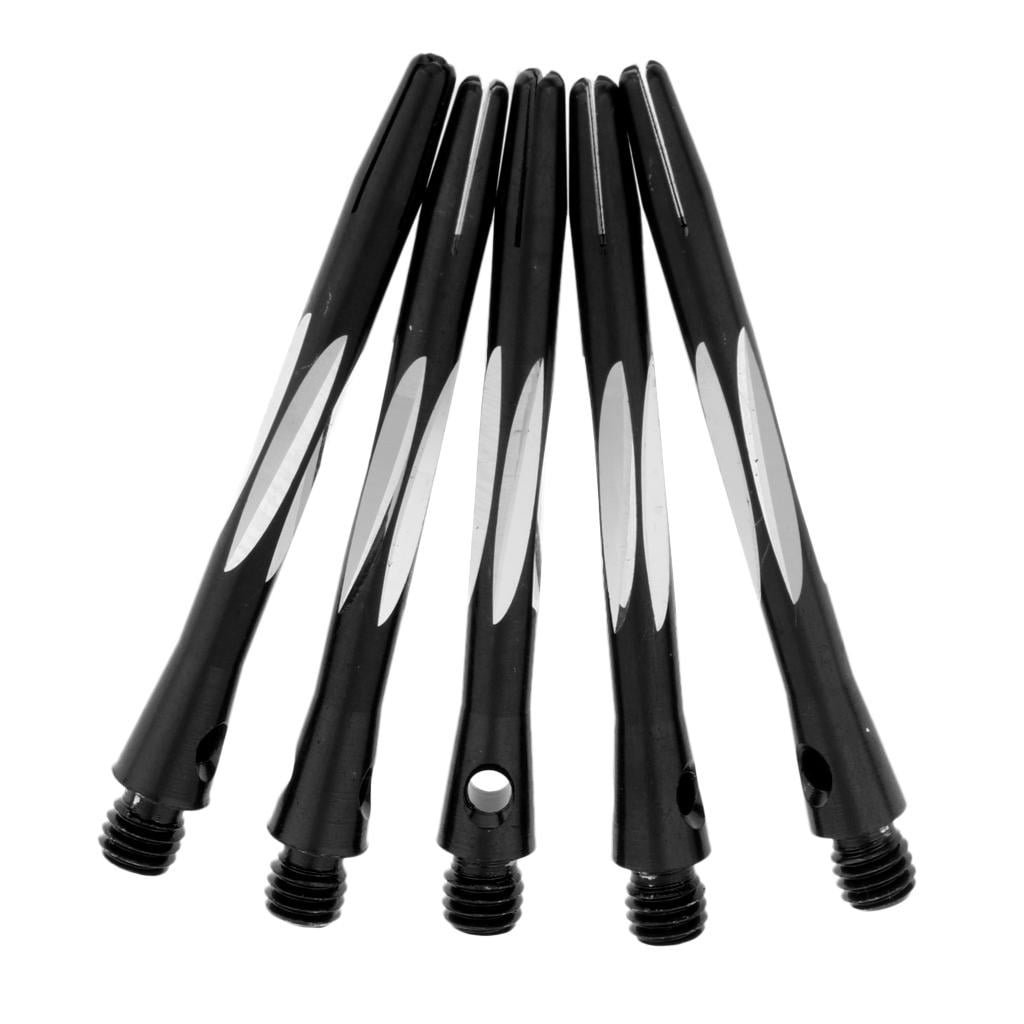 5pcs/Pack 50mm 2BA Darts Rod Aluminum Alloy Darts Thread Metal Pattern Pole