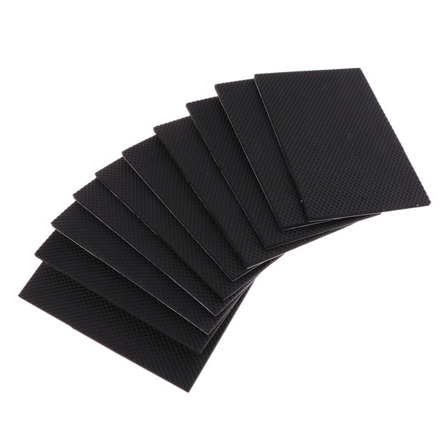 5 Unidades Almohadillas para Proteger Suelos de Muebles / Mesas - 5 Formas Opcionales - Rectángulo de 49x96mm Rectángulo de 49x96 mm BLESIY almohadilla de fieltro para sillas