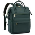 thumbnail image 1 of Mochila para portátil LOVEVOOK para mujer, 17 pulgadas, trabajo y viajes, verde, 1 of 6