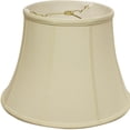 thumbnail image 3 of 16" Ivory Altered Bell Monay Shantung Lampshade, 3 of 3