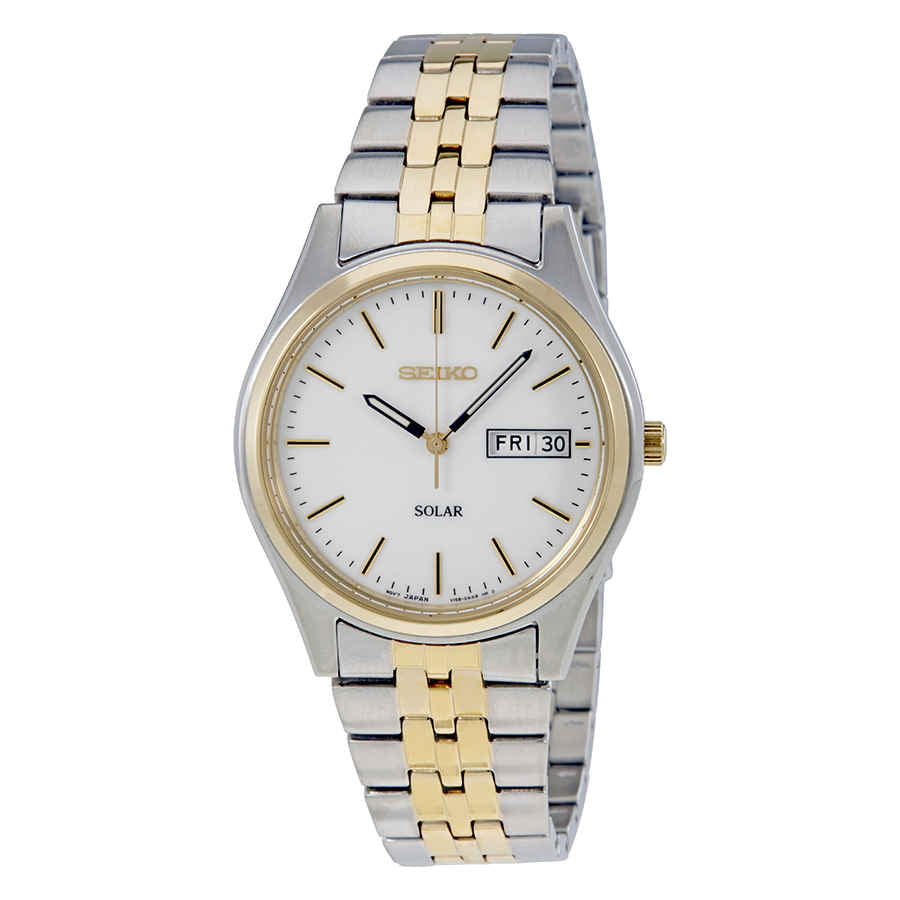 Seiko Men's SNE032 Gold Stainless-Steel Automatic Fashion Watch -  