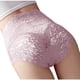 thumbnail image 2 of Puntoco Ropa interior para mujer, bragas de cintura alta de color liso con encaje, sexys, transparentes, sin cicatrices, para realce de cadera y abdomen, de talla grande, con panel de entrepierna, 2 of 5