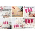 thumbnail image 4 of 24Pcs Flower Water Transfer Foil Nail Art Sticker Full Flower Design Water Decals Nails Decorations Tools Sticker, 4 of 5