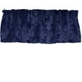 thumbnail image 4 of Velvet Embossed Damask Window Valance 54 Inch Wide, 4 of 10