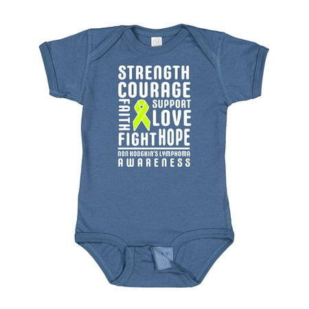 

Inktastic Non Hodgkins Lymphoma Awareness Word Salad Gift Baby Boy or Baby Girl Bodysuit
