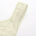 thumbnail image 2 of Abcnature Bras for Women Style Bras Plus Size no Steel Ring Bras Front Button Bras Daily Bras, 2 of 3