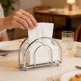thumbnail image 1 of Glass Tissue Box Holder | Transparent Napkin Dispenser | Waterproof Kitchen Counter Organizer | Clean Paper Tissue Container for Living Room Bathroom, 1 of 6