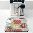 thumbnail image 2 of Washable Quick Dish Drying Mats Non-Slip Coffee Maker Mat For Kitchen Counter Home Coffee Bar Pad 16''''x18'''', black-1, 2 of 5