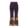 thumbnail image 5 of DISNIMO Purple Sunflower Leggings Flare for Kids Bell Bottoms Size 11-12 Yoga Pants Flare with Pockets for Girls Flare Leggings Long Length Flare Yoga Pants Elastic Waist Sport, 5 of 7