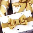 thumbnail image 4 of SeekLGT Premium Gold White Polka Dot Wrapping Paper Roll Metallic Finish All Occasion Gift Wrap for Christmas Birthday Valentine's, 4 of 4