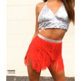 thumbnail image 3 of Falda de tutú con borlas y lentejuelas para mujer, minifalda Sexy con flecos para danza del vientre, pañuelo para la cadera, para Club, fiesta, espectáculo de escenario, 3 of 5