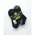 thumbnail image 4 of Body Glove Cushion Athletic No Show Ankle Socks Boy's S, Black (10 Pack), 4 of 7
