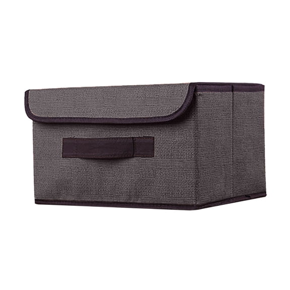 BIZHUA Storage Box Foldable Clothing Sundries Portable Storage Box with Lid Foldable Storage Box, 1Pc Storage Box