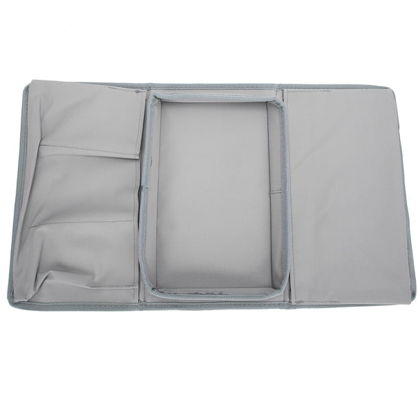 Reposabrazos para Sofá, Organizador de Mando A Distancia para TV con Portavasos, Bandeja, Bolsa de Almacenamiento para Sofá