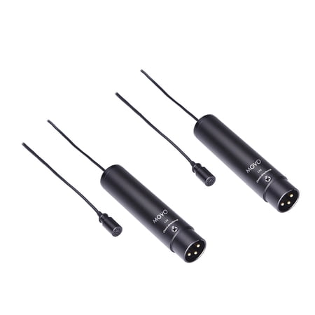 UPC: 0604888902939 | Movo LV4-O2 Xlr Lavalier Double Omni Set