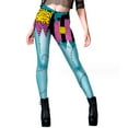 thumbnail image 1 of Leggings estampados para mujer, Leggings de Halloween, disfraz de Halloween, pantalones elásticos divertidos para correr, mallas, pantalones de entrenamiento, 1 of 6