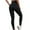 Black, variant on WREESH Womens Yoga Pants Casual Fashion Bodybuilding Run Yoga Solid Long Pantsstretch Leggings Black