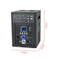 thumbnail image 2 of 2Pack 750W Cold Spark Machine DMX Firework Machine LCD Screen for Wedding Stage Party DJ Disco, Black, 2 of 7