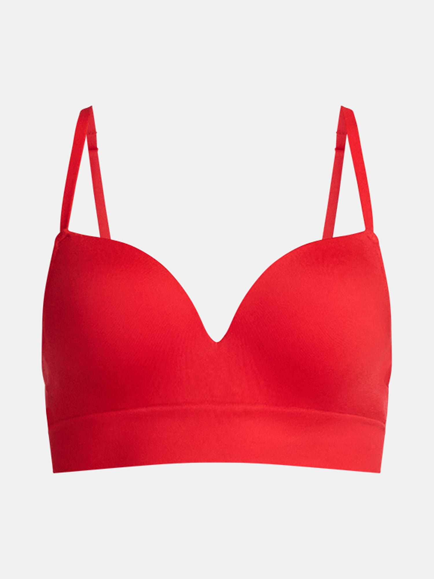 No Boundaries Women's Seamless Wirefree Bra, Sizes XS-XXXL