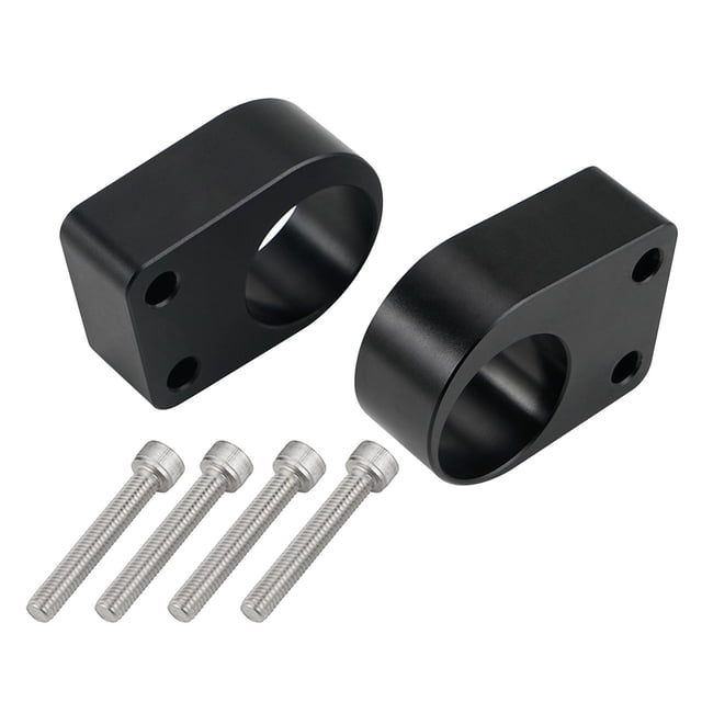 1 de abrazadera elevadora de manillar de motocicleta de aluminio de 1 "Kits de montaje de extensión elevada Universal para EX250