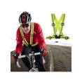 thumbnail image 1 of Reflective Vest High Visibility Weave Tape Night Safety Back Strap Elastic Reflective Clothing Cycling Running Clothes, 1 of 5