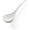 White, variant on Kiibsot Ceramic Soup Ladle Spoon Bone china Big Ladle Spoon, Deep Porcelain Spoon Flatware Asian Soup Tureen Spoon 9" x 3" Scoops for household purposes