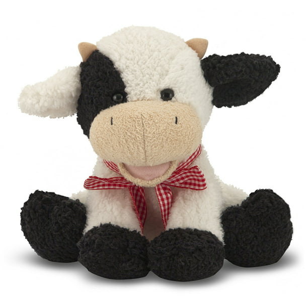 Melissa & Doug Meadow Medley Calf - Stuffed Animal Baby Cow With Moo Sound  Effect 