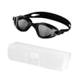 thumbnail image 4 of Gafas de natación, visión clara, gafas de natación de moda antivaho, de natación para deportes acuáticos, surf, playa y exteriores. negro, 4 of 8