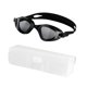 thumbnail image 4 of Gafas de natación, visión clara, gafas de natación de moda antivaho, de natación para deportes acuáticos, surf, playa y exteriores. negro, 4 of 8