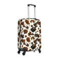 thumbnail image 6 of Cauagu Cow Tie Dye Print Travel Luggage Cover,Travel Dust-proof Suitcase Cover Softside Suitcase Protector for 18-32inch,Not Included Suitcase, 6 of 8
