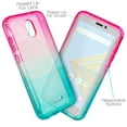 thumbnail image 4 of for AT&T Radiant Core / Cricket Icon / BLU Wiko Ride Glitter Bling Full Body Built In Screen Protector Case Phone Case PU Shock Bumper Scratch, 4 of 4