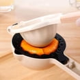 thumbnail image 4 of EGNMCR Kitchen Gadgets, Kitchen Accessories Aluminum Alloy 2-in-1 Lemon Clip Fruit Manual Juicer Orange Juices Squeezer Small Household Juicer Making Juices In Summer Aluminum alloy juicer, 4 of 6