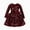 Red, variant on lnmuld Winter Dress Toddler Kids Girls Cute Sequin Glitter Party Carnival Gown Princess formal Dress Size:5-6 Years