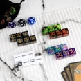 thumbnail image 3 of Juego de dados ORUNI Magic Counter 63 piezas con bolsa de terciopelo MTG TCG, 3 of 7