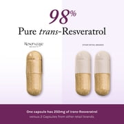 Reserveage: Resveratrol 250mg (120 Capsules)