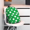 thumbnail image 3 of Disketp Green And White Polka Dot Mochila Escolar de 15 Pulgadas, Mochila Ligera para Estudiantes, Viajes y Trabajo, Cómoda y Resistente para el Uso Diario, 3 of 6