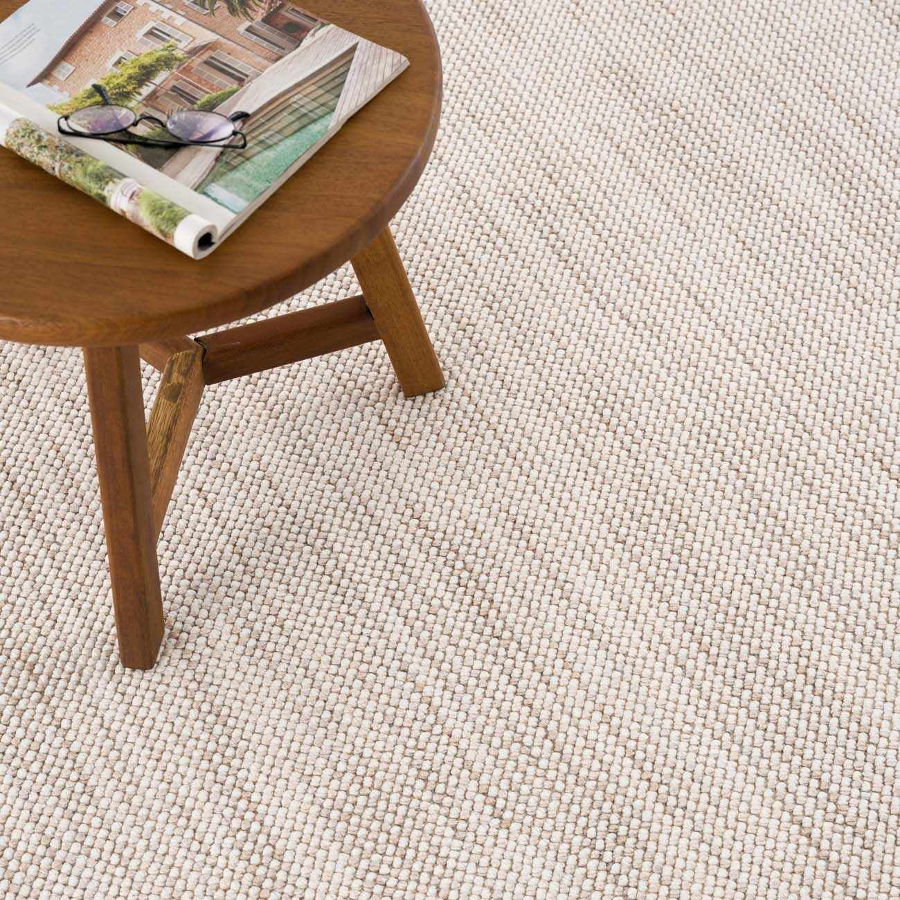 Hauteloom Gowan Living Room, Bedroom Farmhouse Area Rug - Natural Solid - Bohemian Boho Fringe Carpet - Brown, Cream, Beige - 8'11" x 12'
