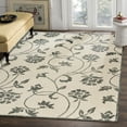 thumbnail image 2 of Lr Home Hint of Floral Ivory 9 x 12 Indoor Area Rug, 2 of 8