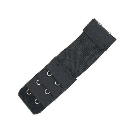 

More of Me to Love Stretch Elastic Bra Extender 2-Hook Black