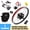 Back Wheel, variant on 20 Inch Electric Bike Conversion Kit 36V 250W Brushless Front Wheel Motor with LED Display Electric Bicycle Front Hub for City Bike Mountain Bike
