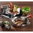 thumbnail image 2 of Cristel Strate L Stainless Steel Frying Pan with Removable Handles, 11 Inch, 2 of 8