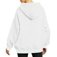 thumbnail image 6 of Aloohaidyvio Hoodies for Women,Womens Fashion Button Hoodies Pocket Long Sleeve Blouse Casual Tops Sweatershirt, 6 of 6