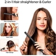 thumbnail image 3 of Plancha y rizador de cabello 2 en 1 TUNC con ajuste de temperatura 150, 3 of 5