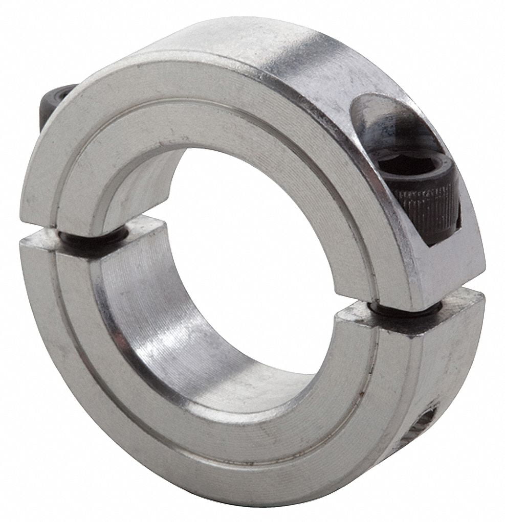 Clamp Shaft Collar Steel 5 in 2Pc 